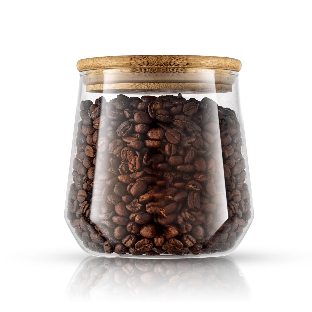 JoyJolt® 31oz. Glass Storage Jar with Bamboo Lid